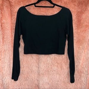 Wild Fable Long Sleeved Cropped Top